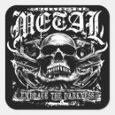 Search for dark metal stickers Skull