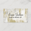 Search for black and silver business cards Hair stylist