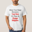 Search for habit tshirts Addiction