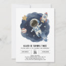 Search for outerspace invitations Watercolor