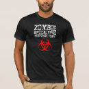 Search for zombie response team tshirts Undead
