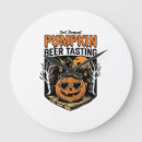 Search for vintage beer clocks Halloweenparty