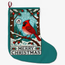 Search for cardinal christmas stockings Red
