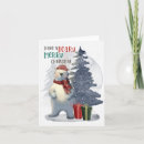 Search for beary christmas cards Polar bear