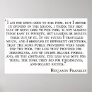 Search for franklin quotes posters Benjamin