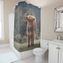Search for cow shower curtains Highland cattle