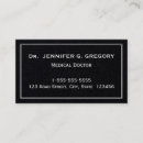 Search for doctor business cards Minimalist
