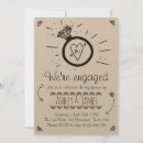 Search for ring engagement party invitations Couples