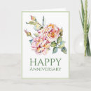 Search for watercolor anniversary cards Floral