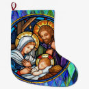 Search for nativity christmas stockings Mary