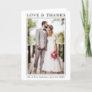 Search for simple wedding thank you cards Bride and groom