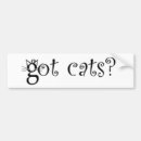 Search for cat humour bumper stickers Pet