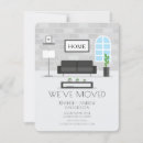 Search for interiors invitations Change of address