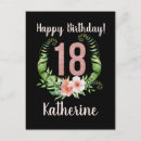 Search for elegant 18th birthday cards Pink