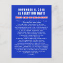 Search for voters postcards Vote blue
