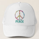 Search for peace symbol hats Peaceful