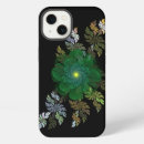 Search for fractal iphone cases Green