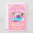 Search for retro pool party invitations Besties