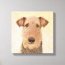 Search for airedale terrier art Dog