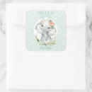 Search for elephant 1st birthday stickers Baby shower