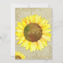 Search for burlap and sunflower wedding invitations For her