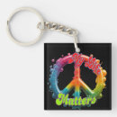 Search for hippie key rings Trippy