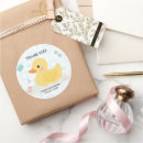 Search for yellow duck baby shower stickers Blue