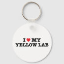Search for yellow lab key rings Heart
