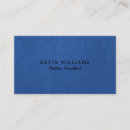 Search for leather business cards Blue