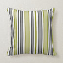 Search for olive green and grey cushions Stripes