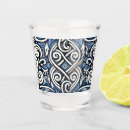Search for blue swirl pattern barware Modern