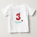Search for 3rd birthday baby shirts Cute