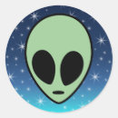 Search for alien creature stickers Sci fi