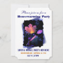 Search for blue neon invitations Leaves