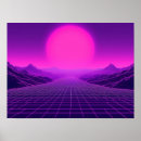 Search for 80s retro neon posters Cyberpunk
