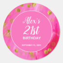 Search for hot pink glitter stickers Gold