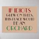 Search for idiot posters Funny