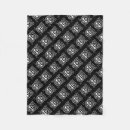 Search for sugar skull blankets Black and white