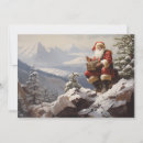 Search for snowy mountains christmas cards Vintage