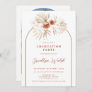 Search for floral graduation invitations Bohemian