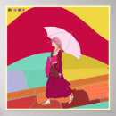 Search for girl with umbrella posters Landscape