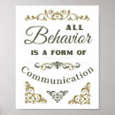 Search for behaviour posters Communication