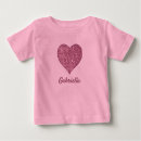 Search for glitter baby shirts Pink