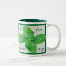 Search for st patty mugs Clover