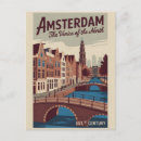 Search for amsterdam netherlands postcards Dutch canals