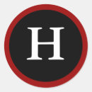 Search for letters stickers Black and white