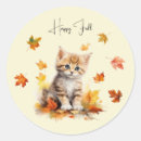 Search for autumn kitten stickers Cute