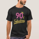 Search for 90th birthday tshirts Gold