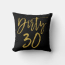 Search for 30th birthday cushions Gold
