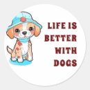Search for dog life stickers Colourful